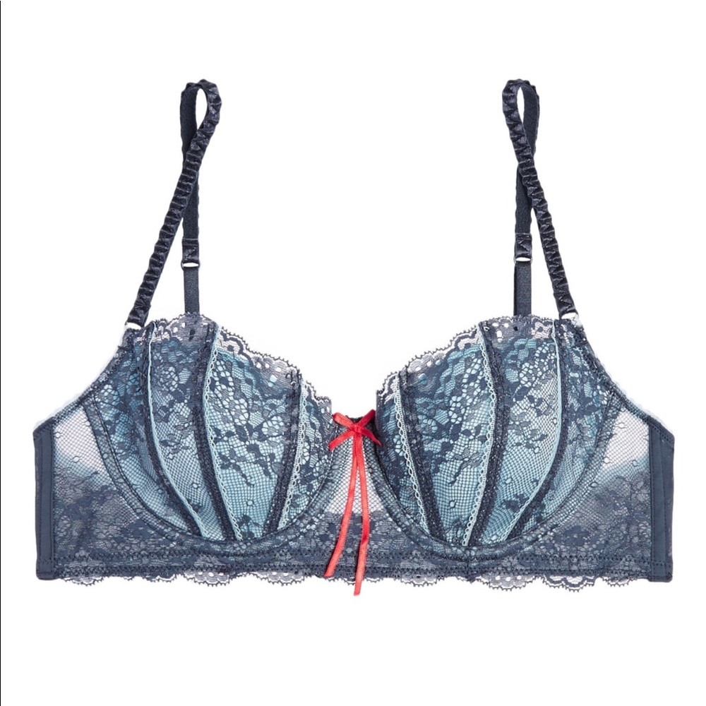 NWOT Heidi Klum Sofia Contour Bra Anthracite